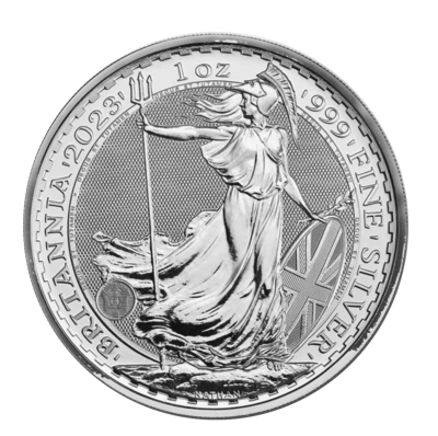 Silbermünze Britannia 1 Unze 2023 regelbesteuert